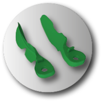 One Visit Crown OVC3 Wedge 3D animation Icon
