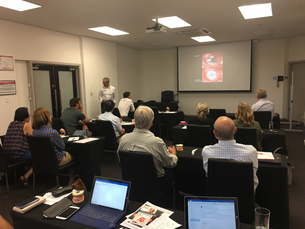 OVC3 hands on workshop Melbourne 2018 dentists conference Terry Wong presenting case studies